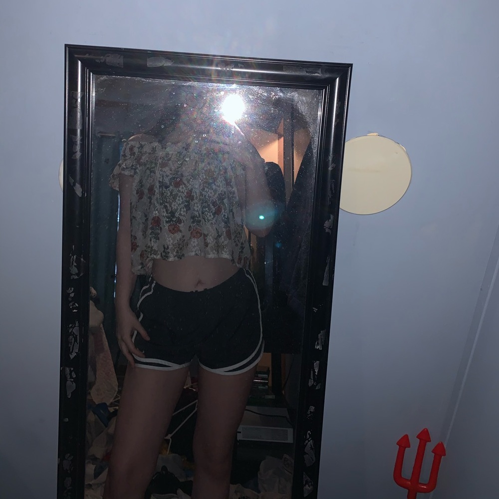 Forever 21 mesh tee